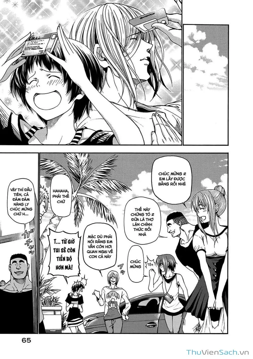 Truyện Tranh Cô Gái Thích Lặn - Grand Blue trang 3