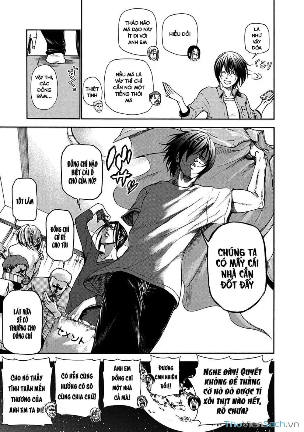 Truyện Tranh Cô Gái Thích Lặn - Grand Blue trang 3