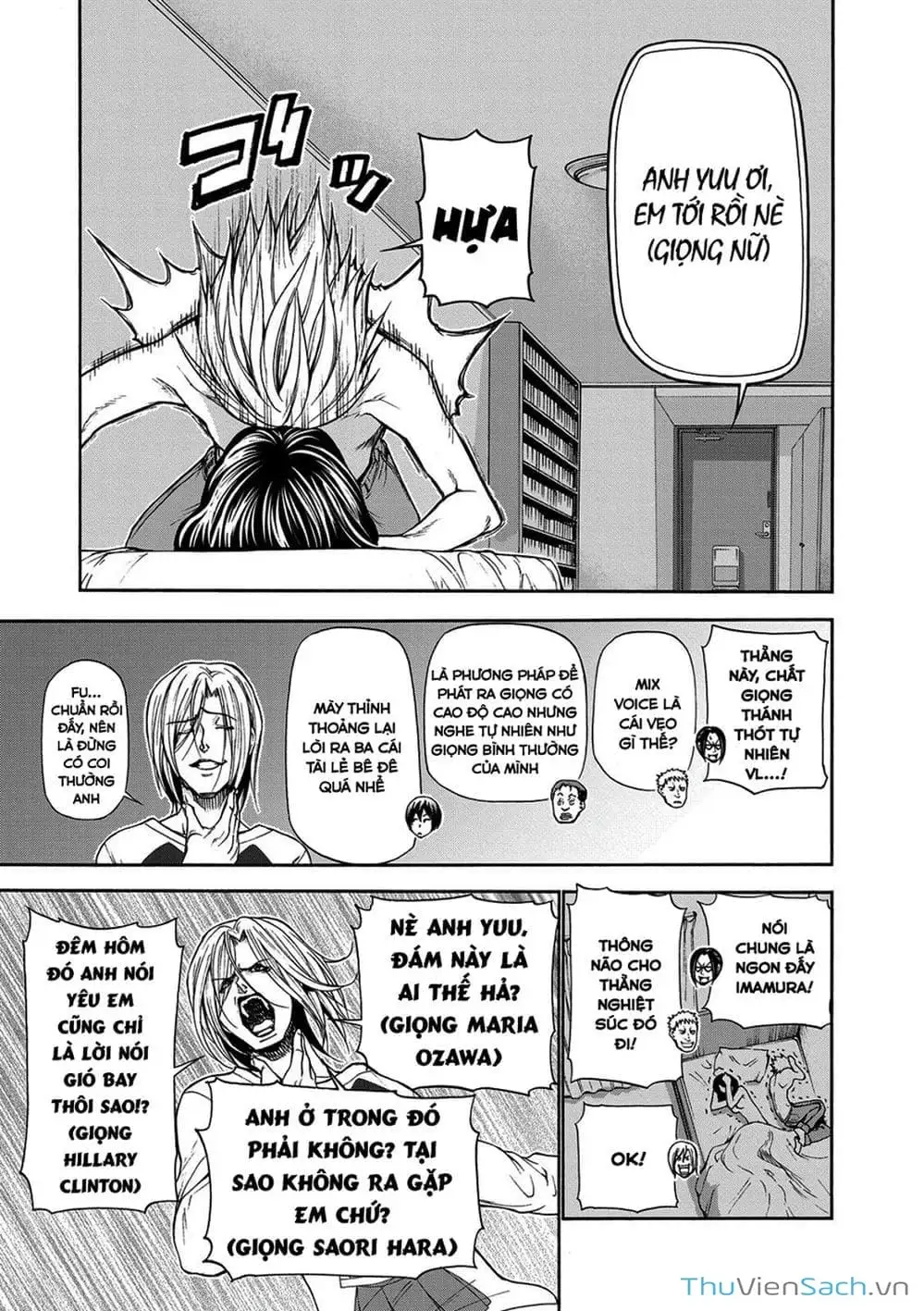 Truyện Tranh Cô Gái Thích Lặn - Grand Blue trang 3