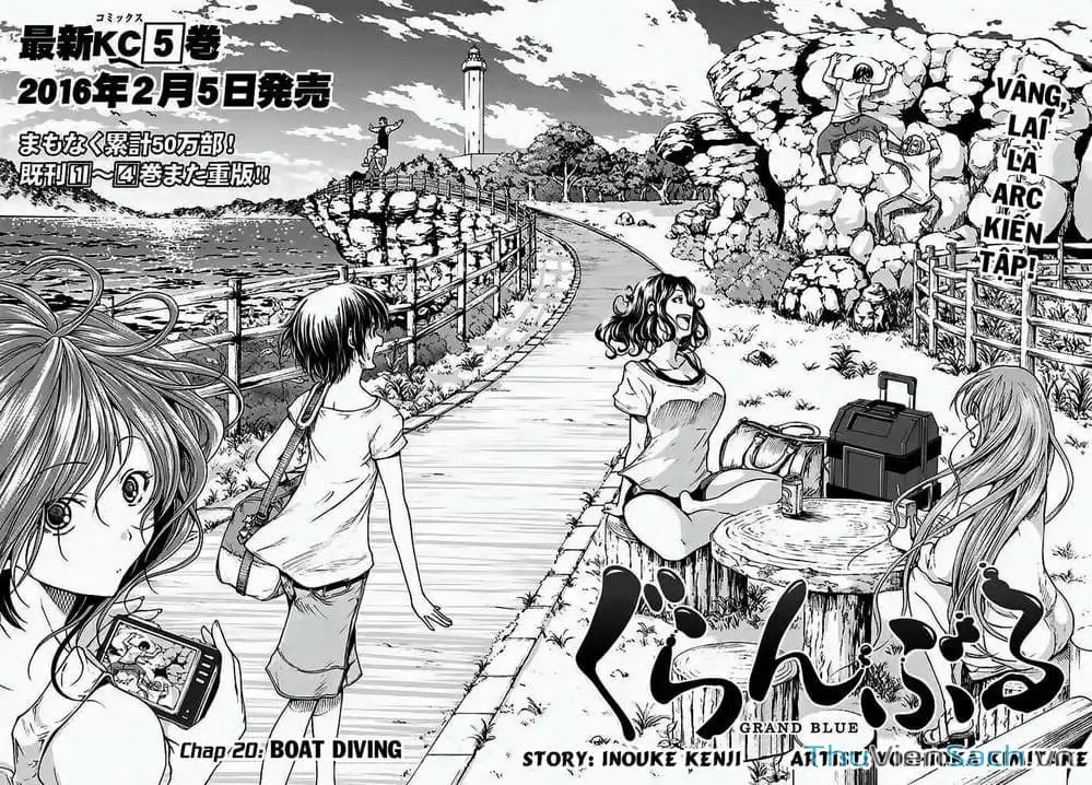 Truyện Tranh Cô Gái Thích Lặn - Grand Blue trang 3