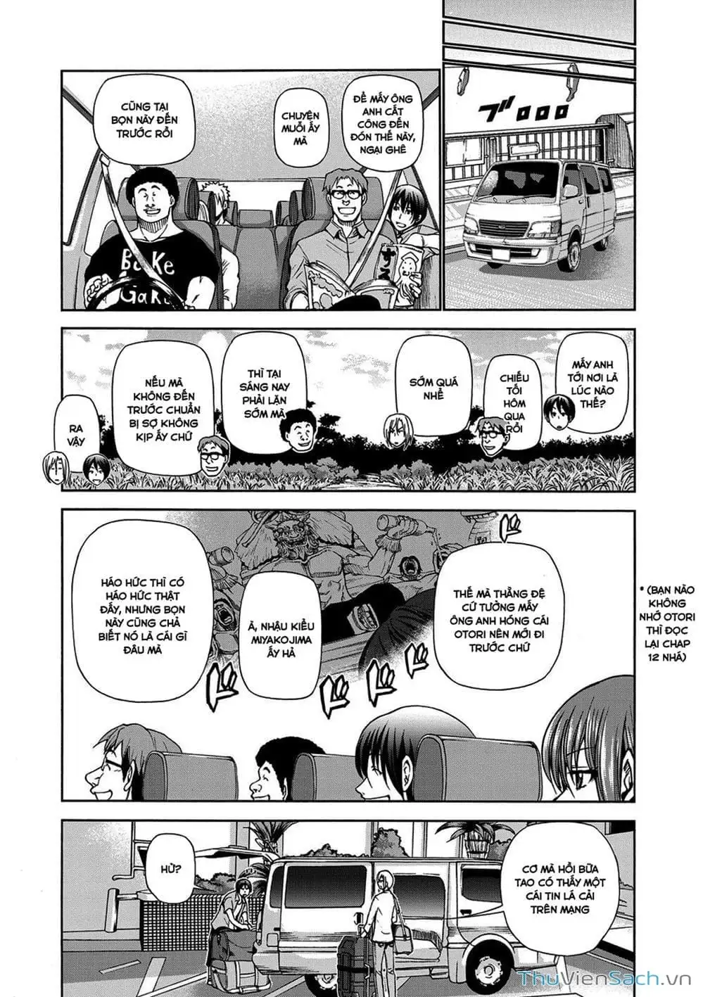 Truyện Tranh Cô Gái Thích Lặn - Grand Blue trang 3