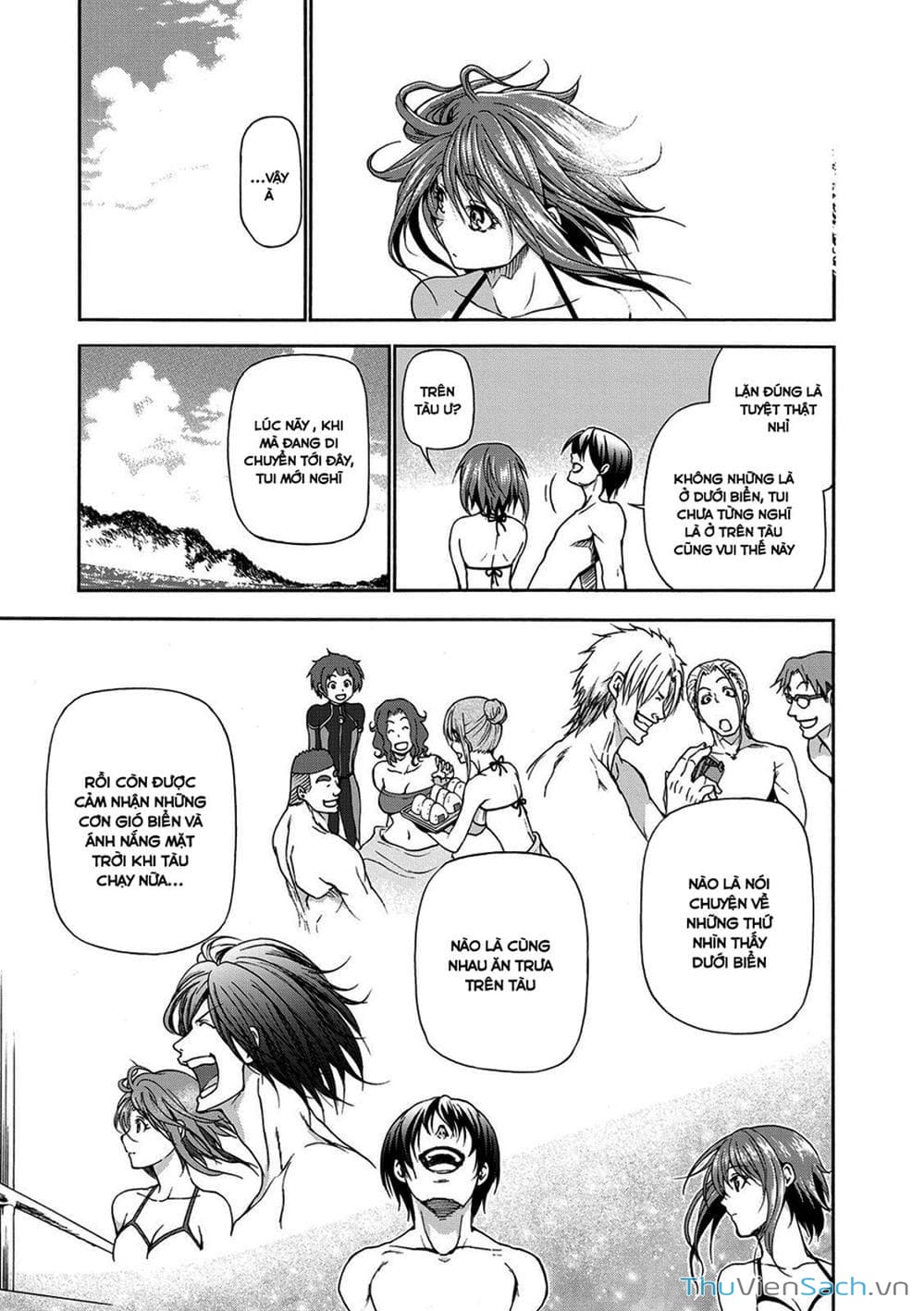 Truyện Tranh Cô Gái Thích Lặn - Grand Blue trang 3