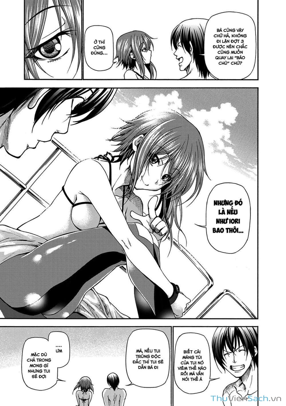 Truyện Tranh Cô Gái Thích Lặn - Grand Blue trang 3