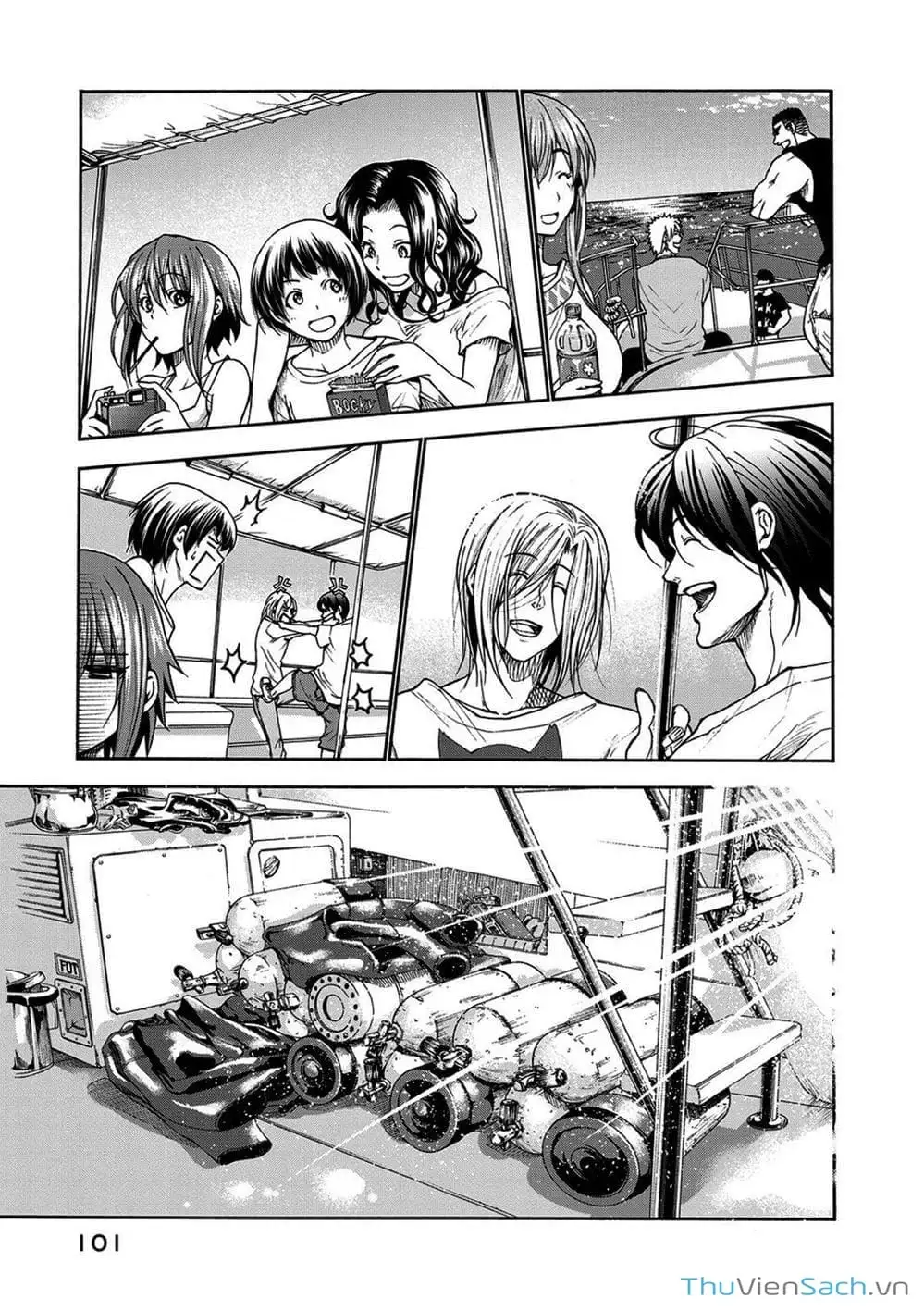 Truyện Tranh Cô Gái Thích Lặn - Grand Blue trang 3