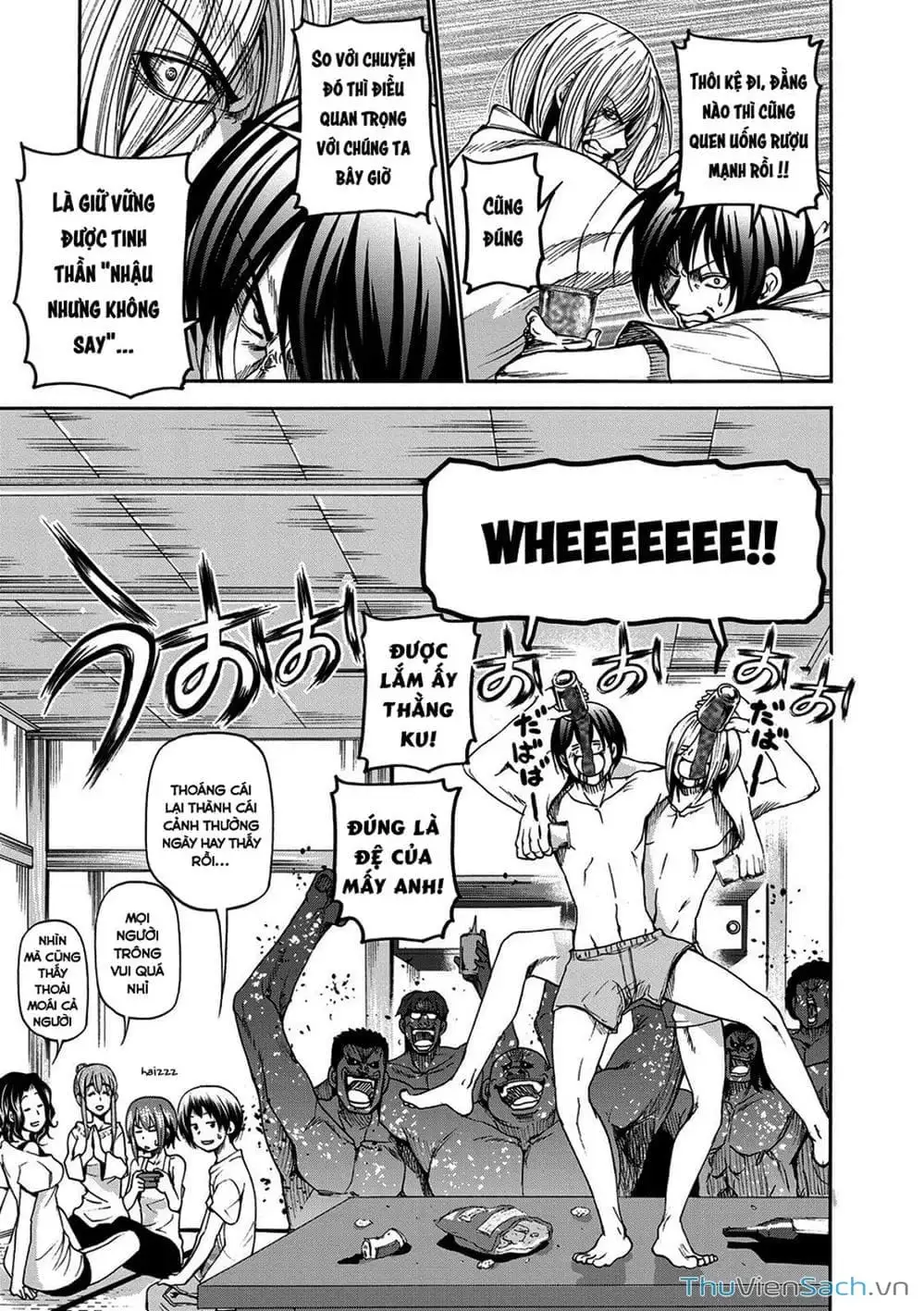 Truyện Tranh Cô Gái Thích Lặn - Grand Blue trang 3