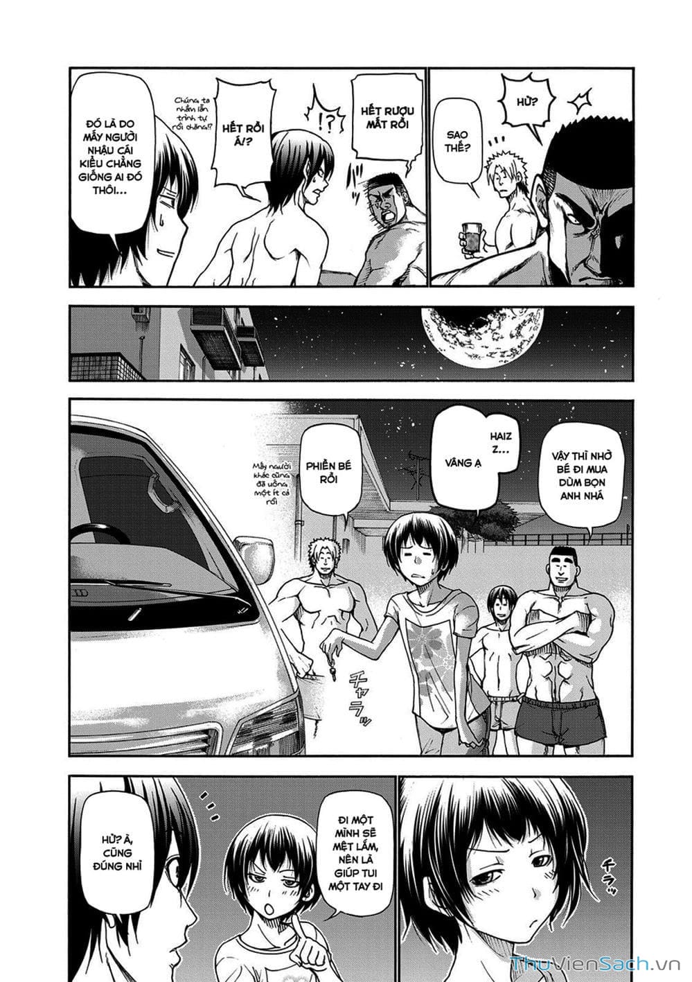 Truyện Tranh Cô Gái Thích Lặn - Grand Blue trang 3