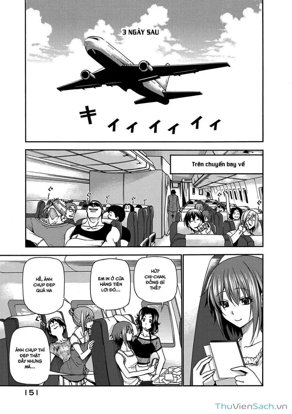 Truyện Tranh Cô Gái Thích Lặn - Grand Blue trang 3