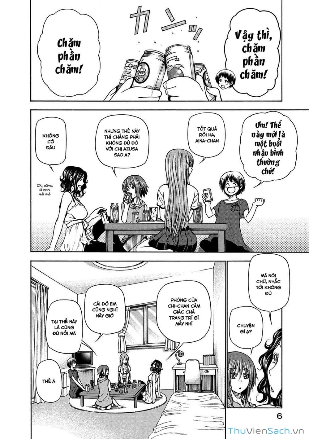 Truyện Tranh Cô Gái Thích Lặn - Grand Blue trang 3