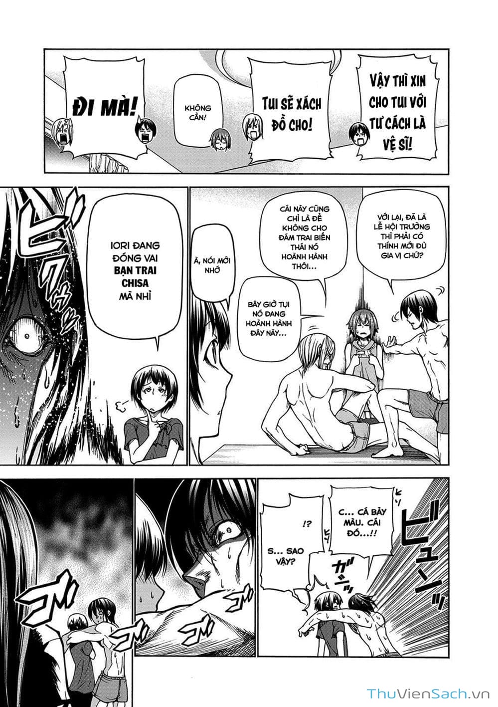 Truyện Tranh Cô Gái Thích Lặn - Grand Blue trang 3