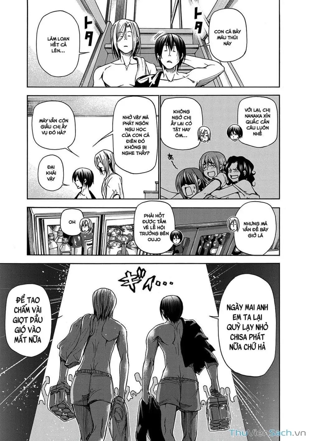 Truyện Tranh Cô Gái Thích Lặn - Grand Blue trang 3