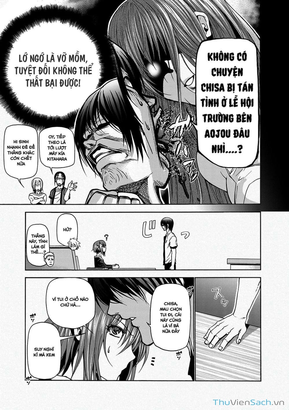 Truyện Tranh Cô Gái Thích Lặn - Grand Blue trang 3