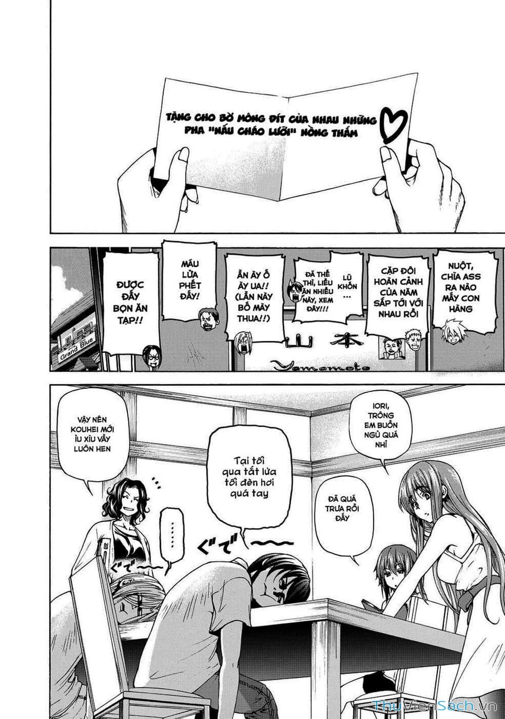 Truyện Tranh Cô Gái Thích Lặn - Grand Blue trang 3