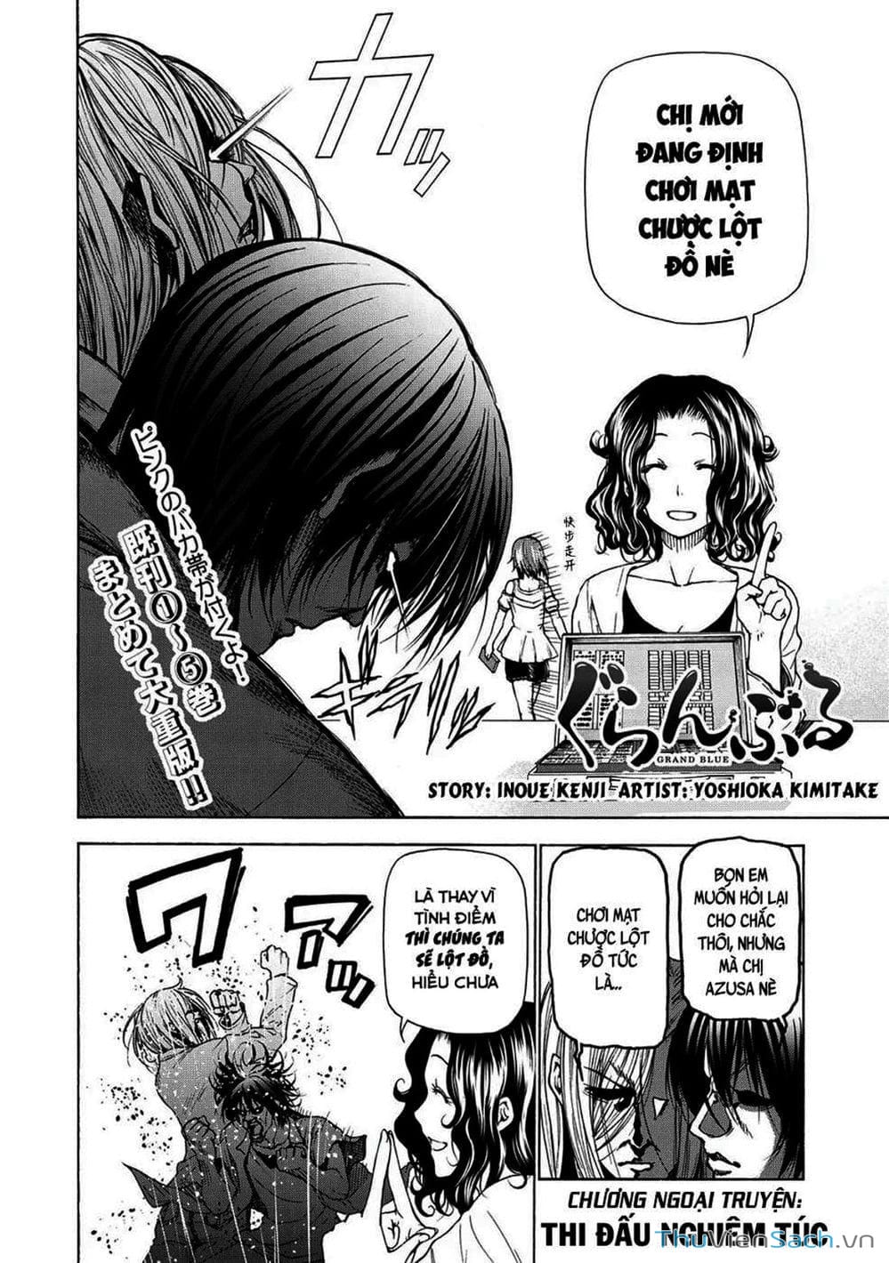 Truyện Tranh Cô Gái Thích Lặn - Grand Blue trang 3