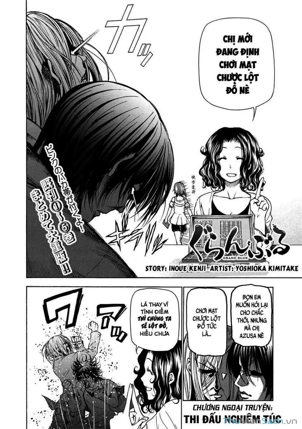 Truyện Tranh Cô Gái Thích Lặn - Grand Blue trang 3