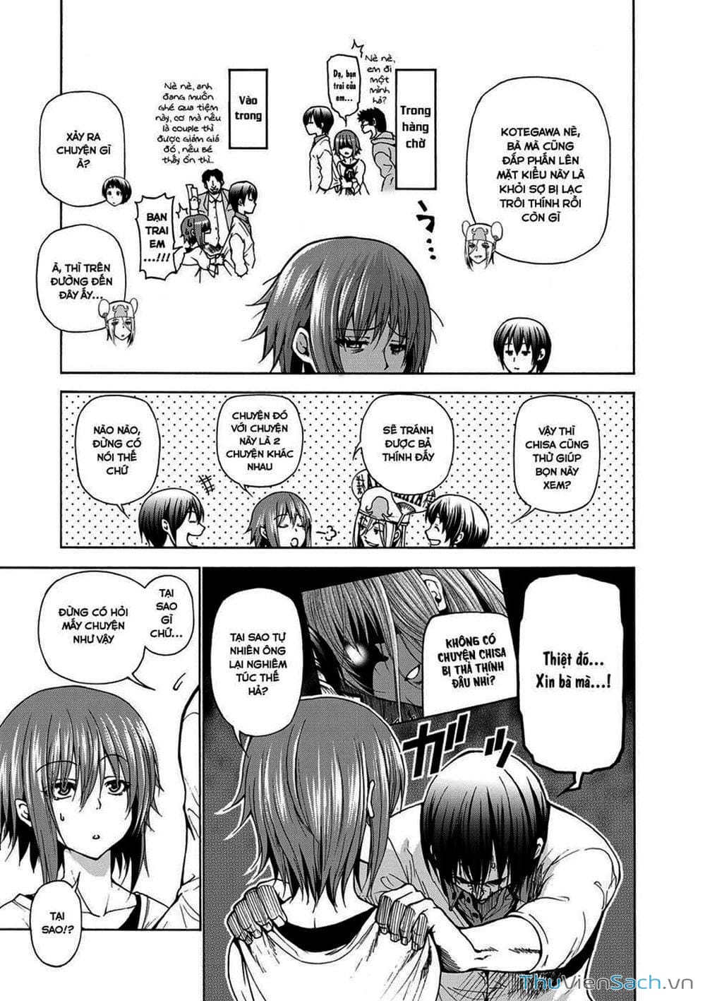 Truyện Tranh Cô Gái Thích Lặn - Grand Blue trang 3