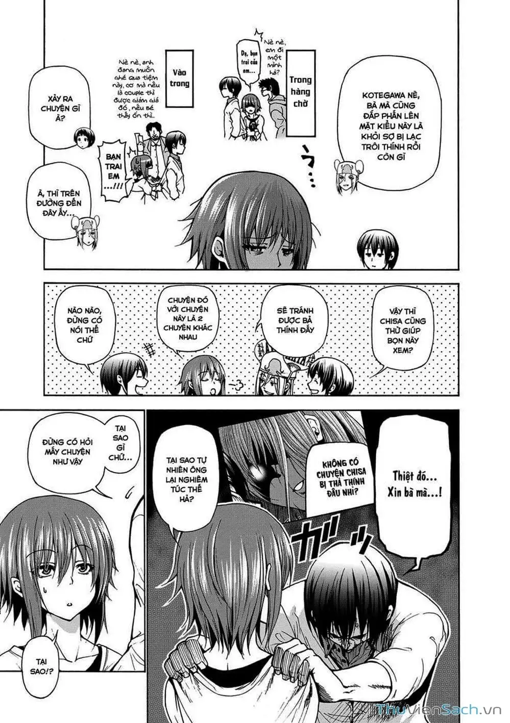 Truyện Tranh Cô Gái Thích Lặn - Grand Blue trang 3