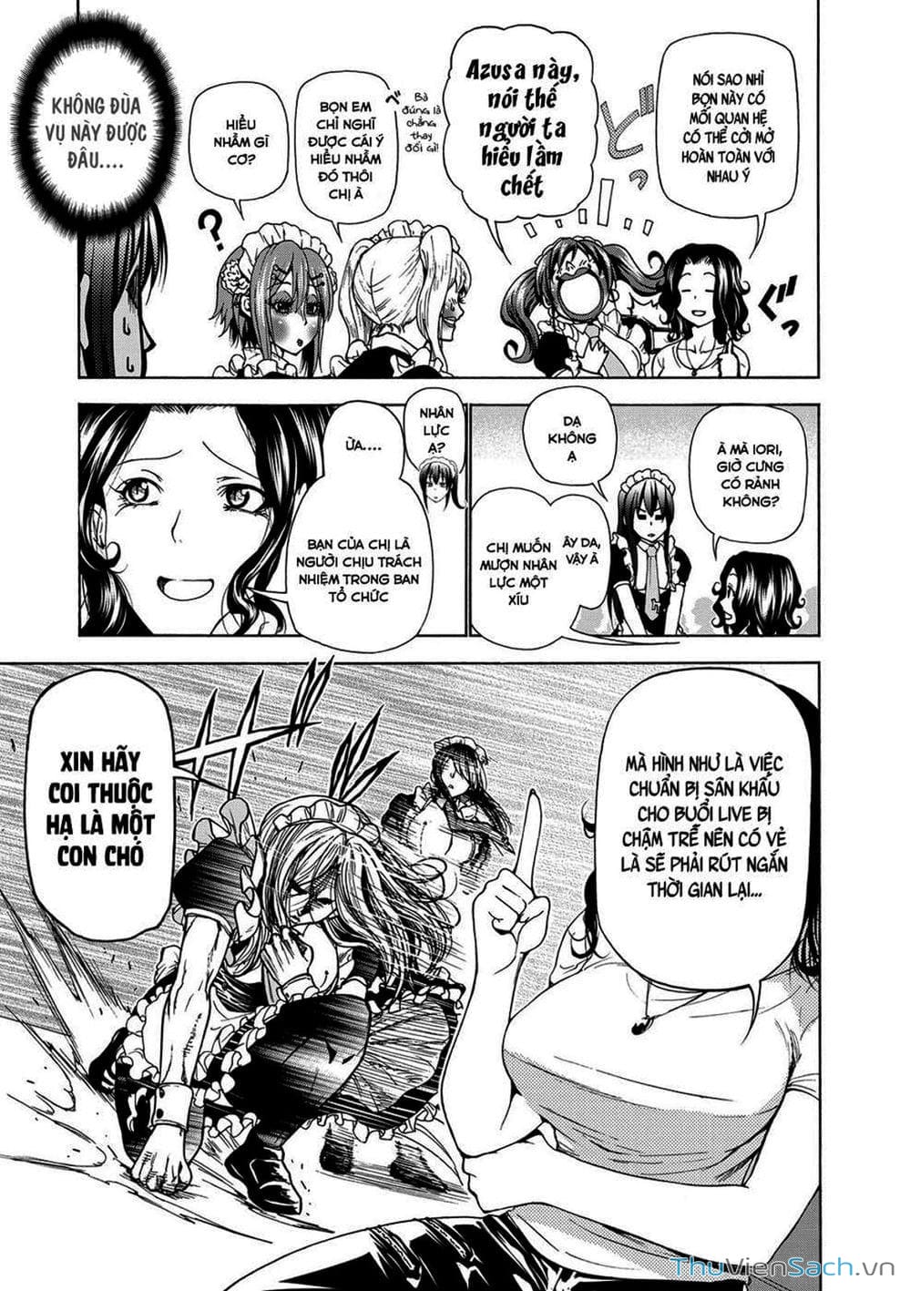 Truyện Tranh Cô Gái Thích Lặn - Grand Blue trang 3