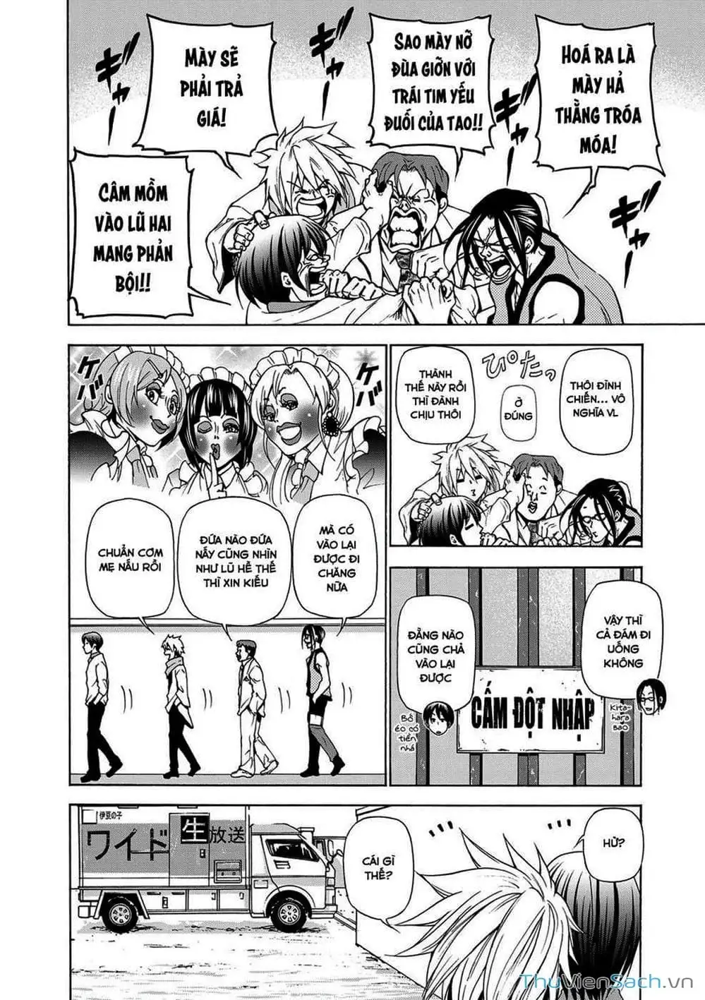 Truyện Tranh Cô Gái Thích Lặn - Grand Blue trang 3