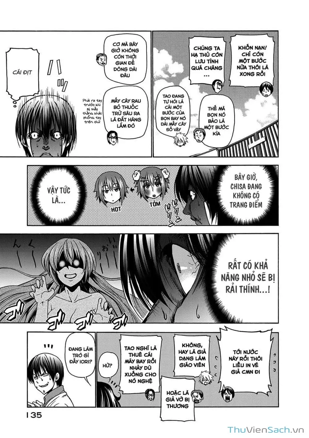 Truyện Tranh Cô Gái Thích Lặn - Grand Blue trang 3