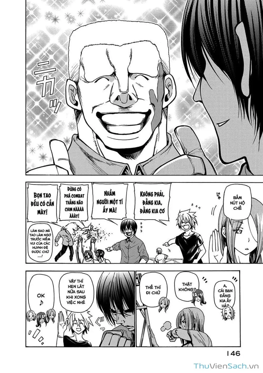 Truyện Tranh Cô Gái Thích Lặn - Grand Blue trang 3