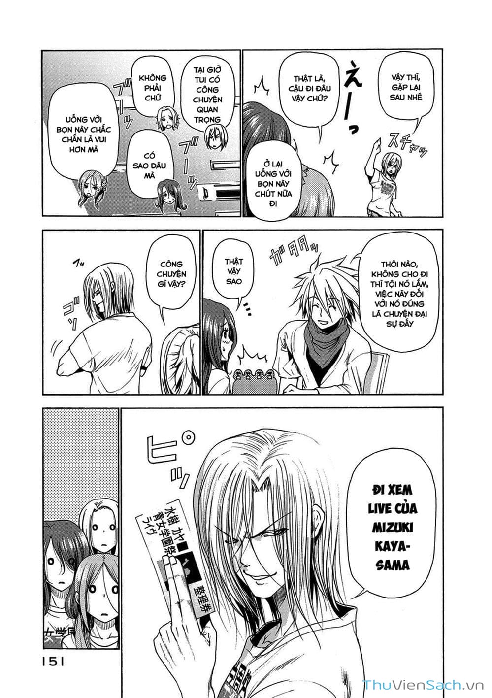 Truyện Tranh Cô Gái Thích Lặn - Grand Blue trang 3