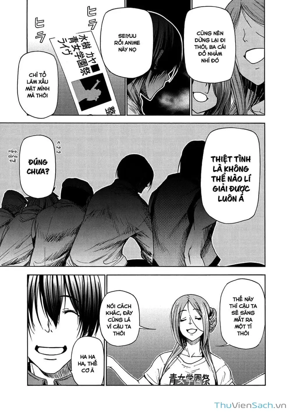 Truyện Tranh Cô Gái Thích Lặn - Grand Blue trang 3