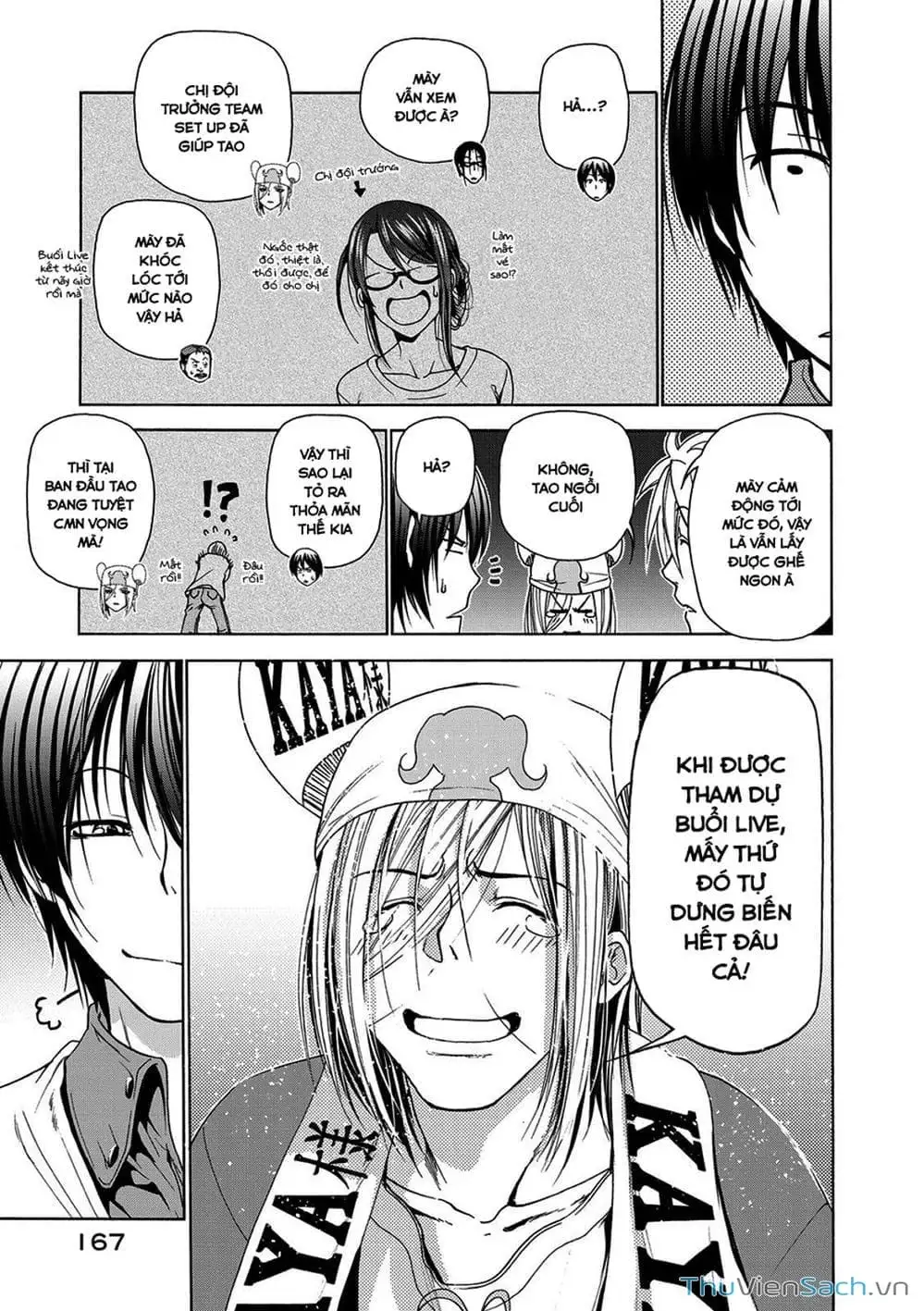 Truyện Tranh Cô Gái Thích Lặn - Grand Blue trang 3