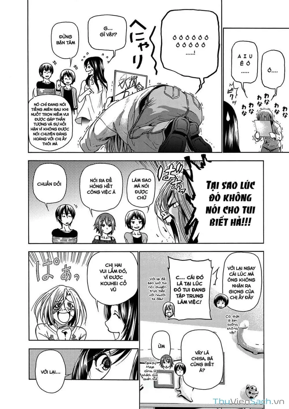 Truyện Tranh Cô Gái Thích Lặn - Grand Blue trang 3