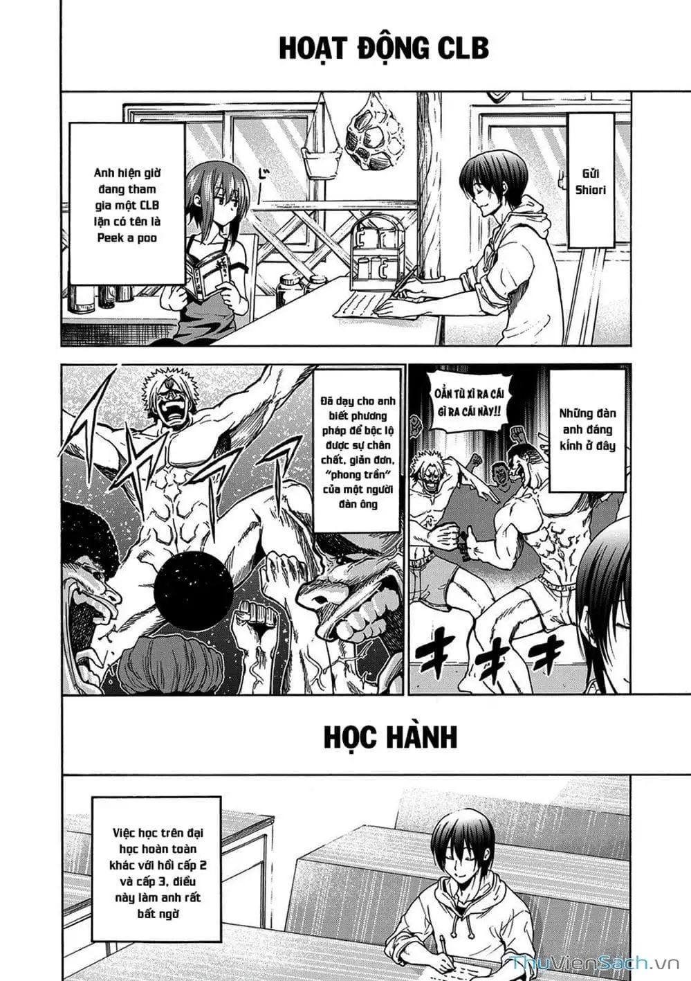 Truyện Tranh Cô Gái Thích Lặn - Grand Blue trang 3