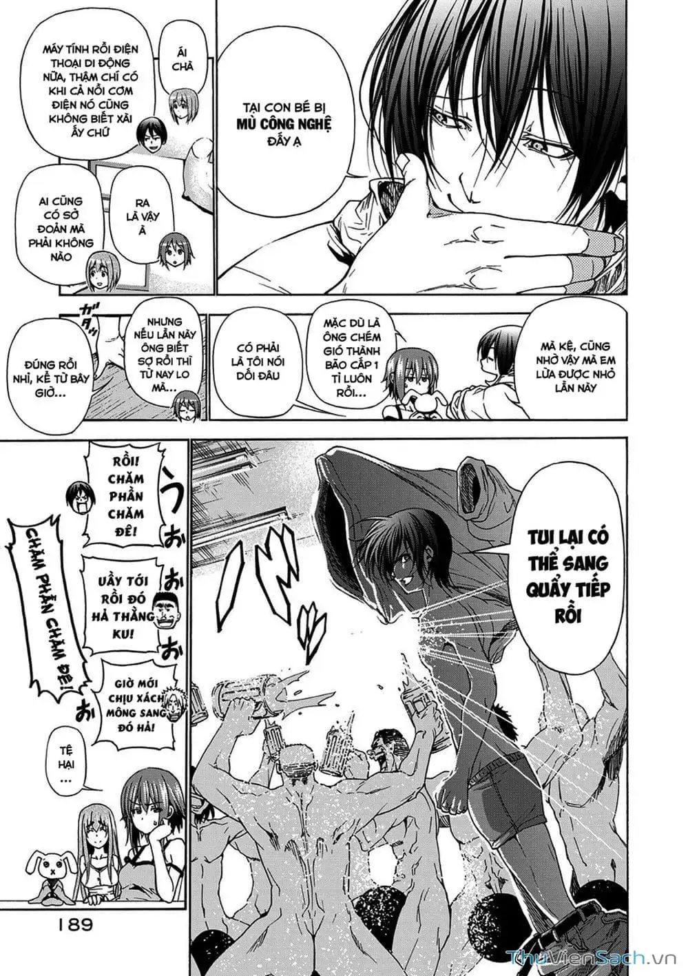 Truyện Tranh Cô Gái Thích Lặn - Grand Blue trang 3