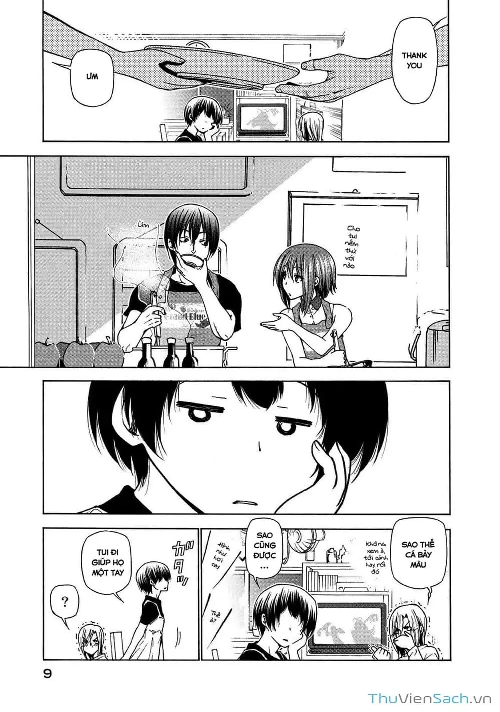 Truyện Tranh Cô Gái Thích Lặn - Grand Blue trang 3