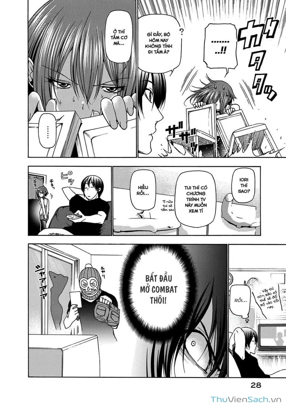 Truyện Tranh Cô Gái Thích Lặn - Grand Blue trang 3