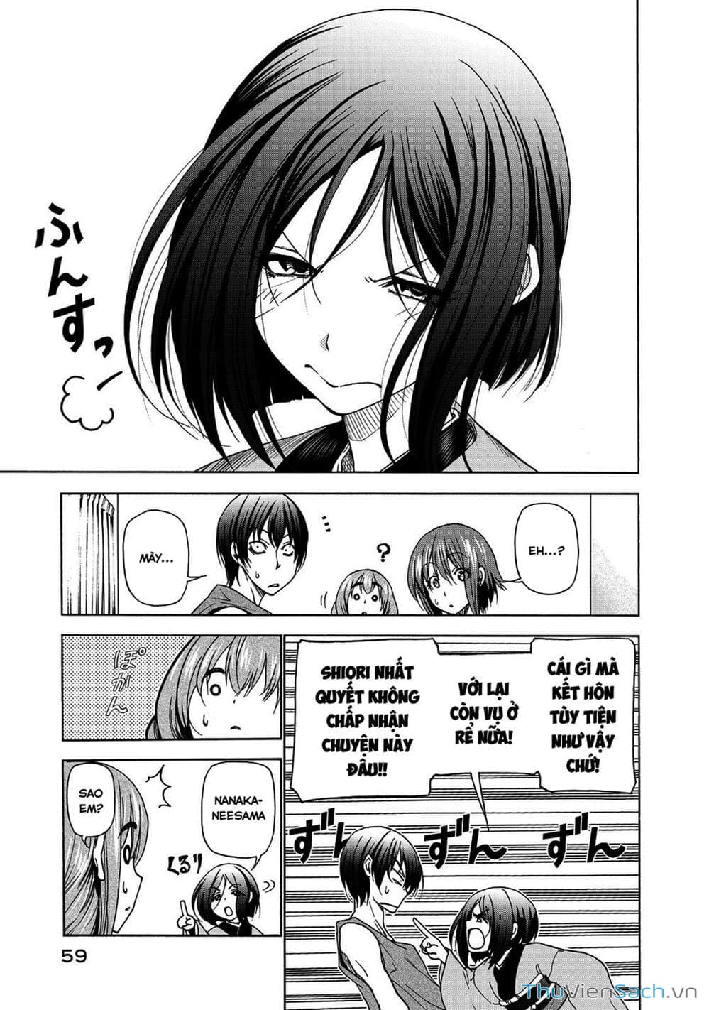 Truyện Tranh Cô Gái Thích Lặn - Grand Blue trang 3