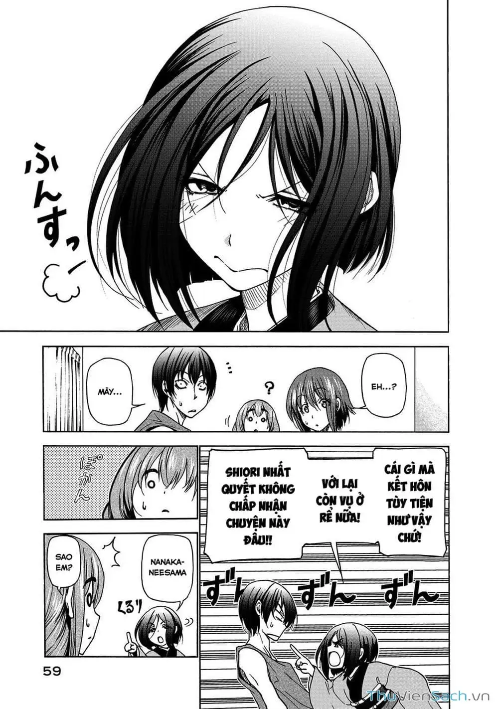 Truyện Tranh Cô Gái Thích Lặn - Grand Blue trang 3