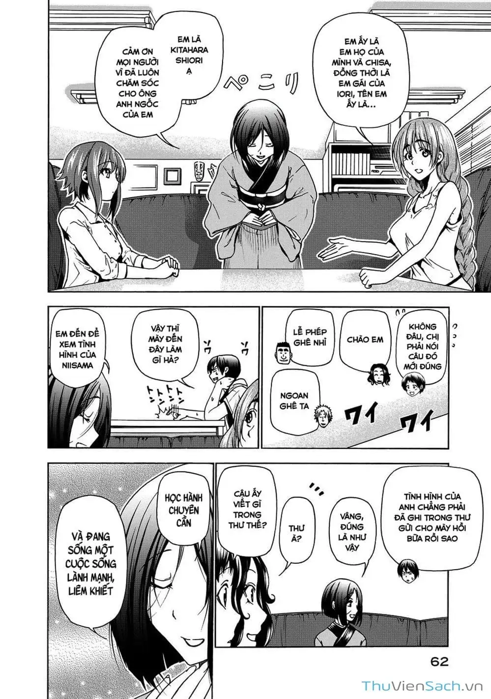 Truyện Tranh Cô Gái Thích Lặn - Grand Blue trang 3