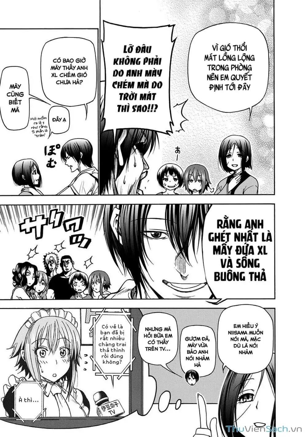 Truyện Tranh Cô Gái Thích Lặn - Grand Blue trang 3