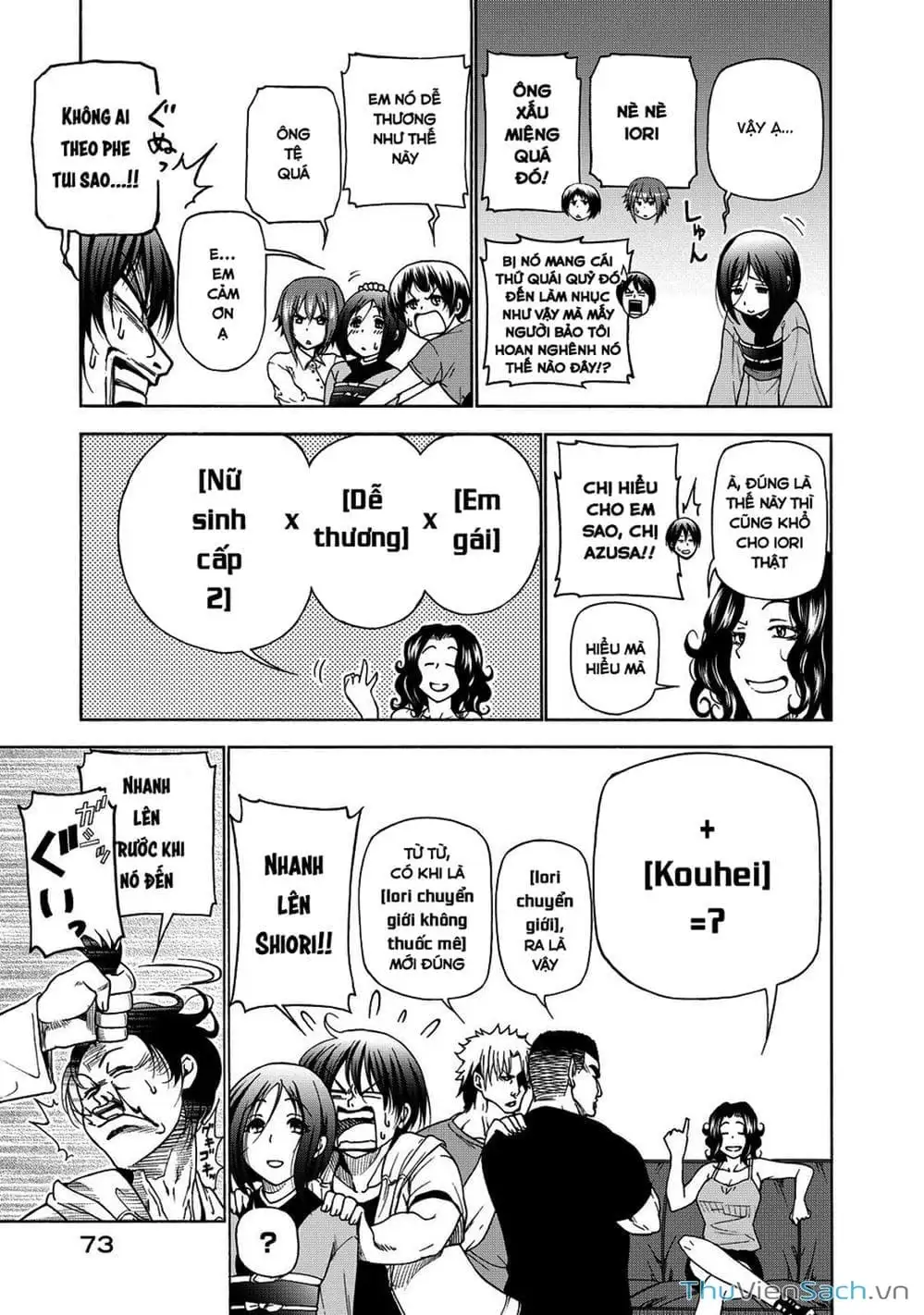 Truyện Tranh Cô Gái Thích Lặn - Grand Blue trang 3