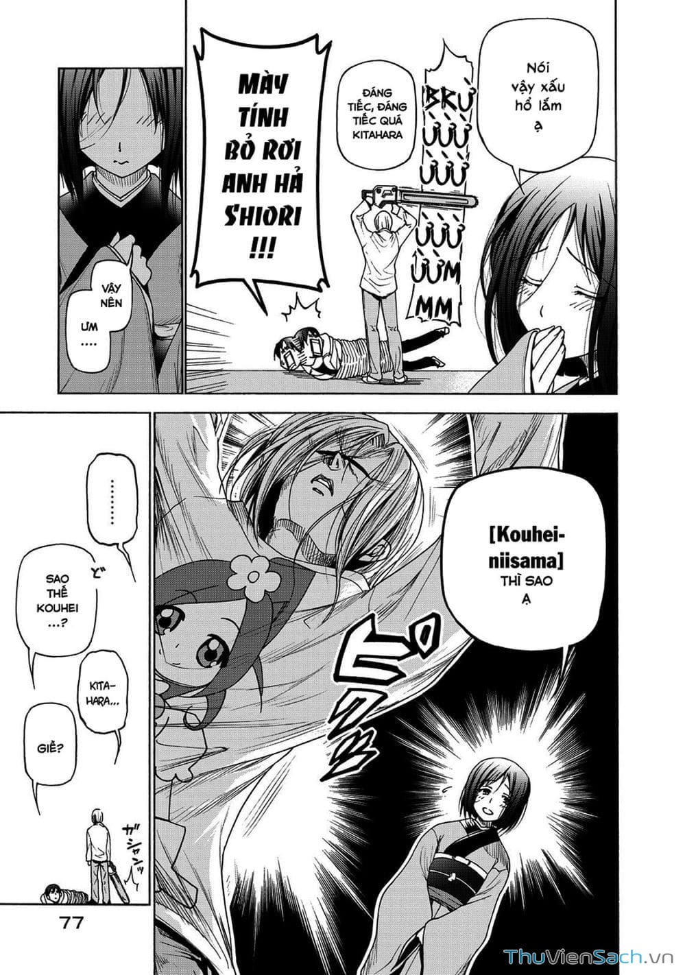 Truyện Tranh Cô Gái Thích Lặn - Grand Blue trang 3