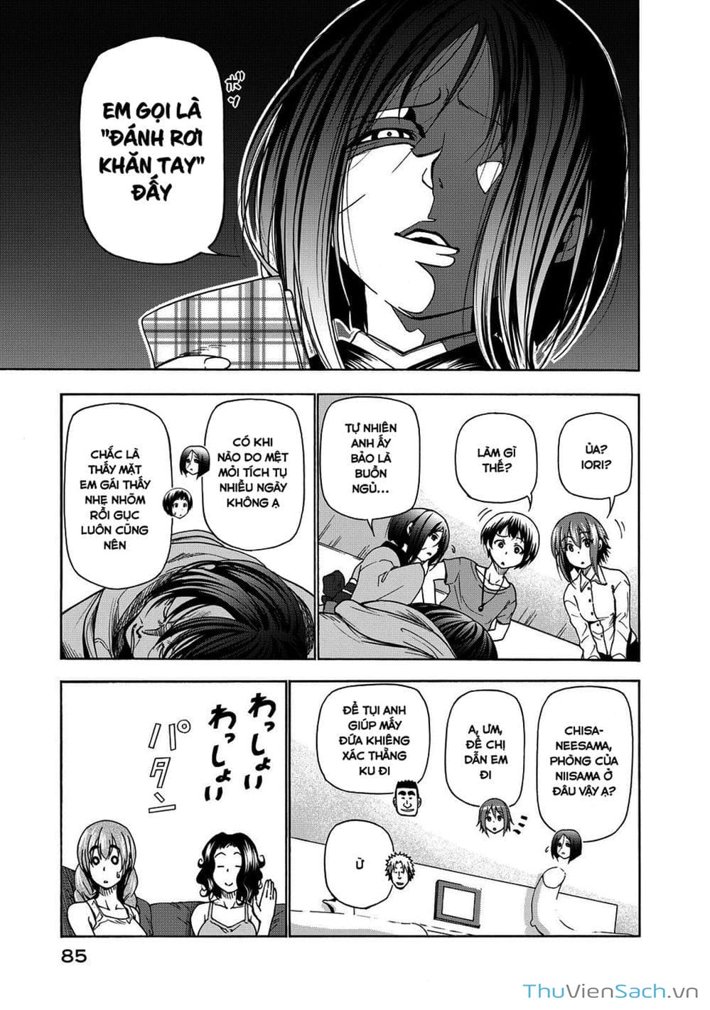 Truyện Tranh Cô Gái Thích Lặn - Grand Blue trang 3