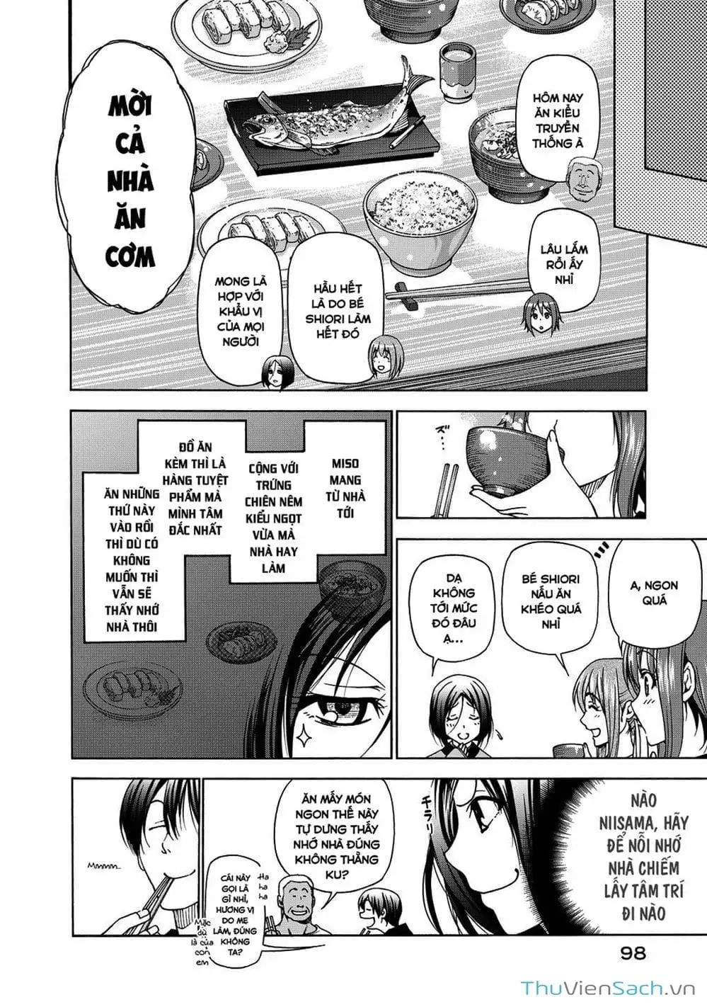 Truyện Tranh Cô Gái Thích Lặn - Grand Blue trang 3