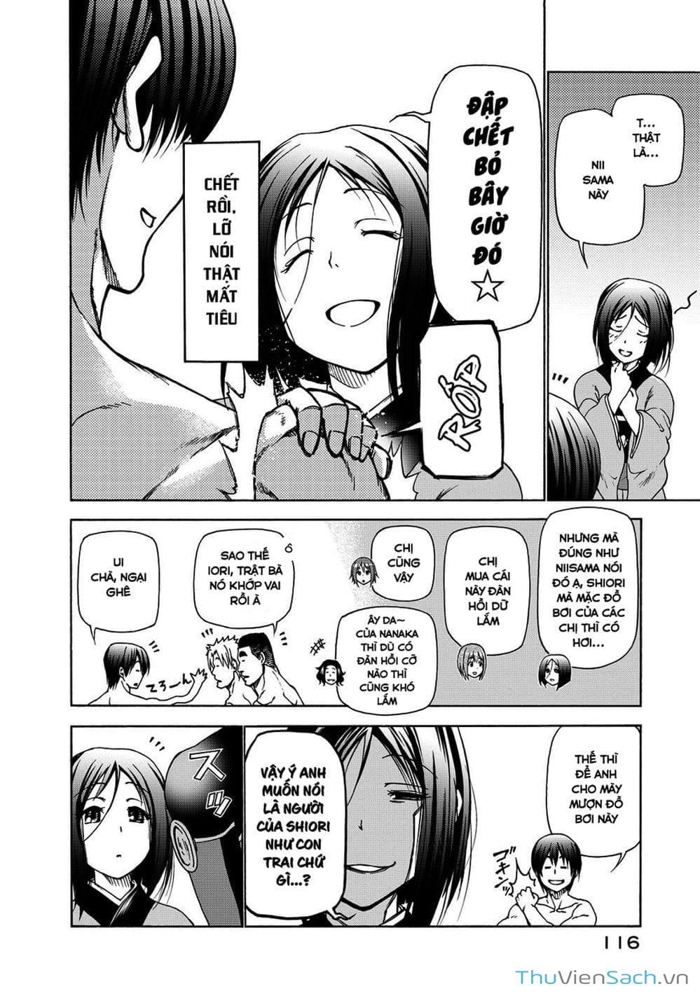 Truyện Tranh Cô Gái Thích Lặn - Grand Blue trang 3