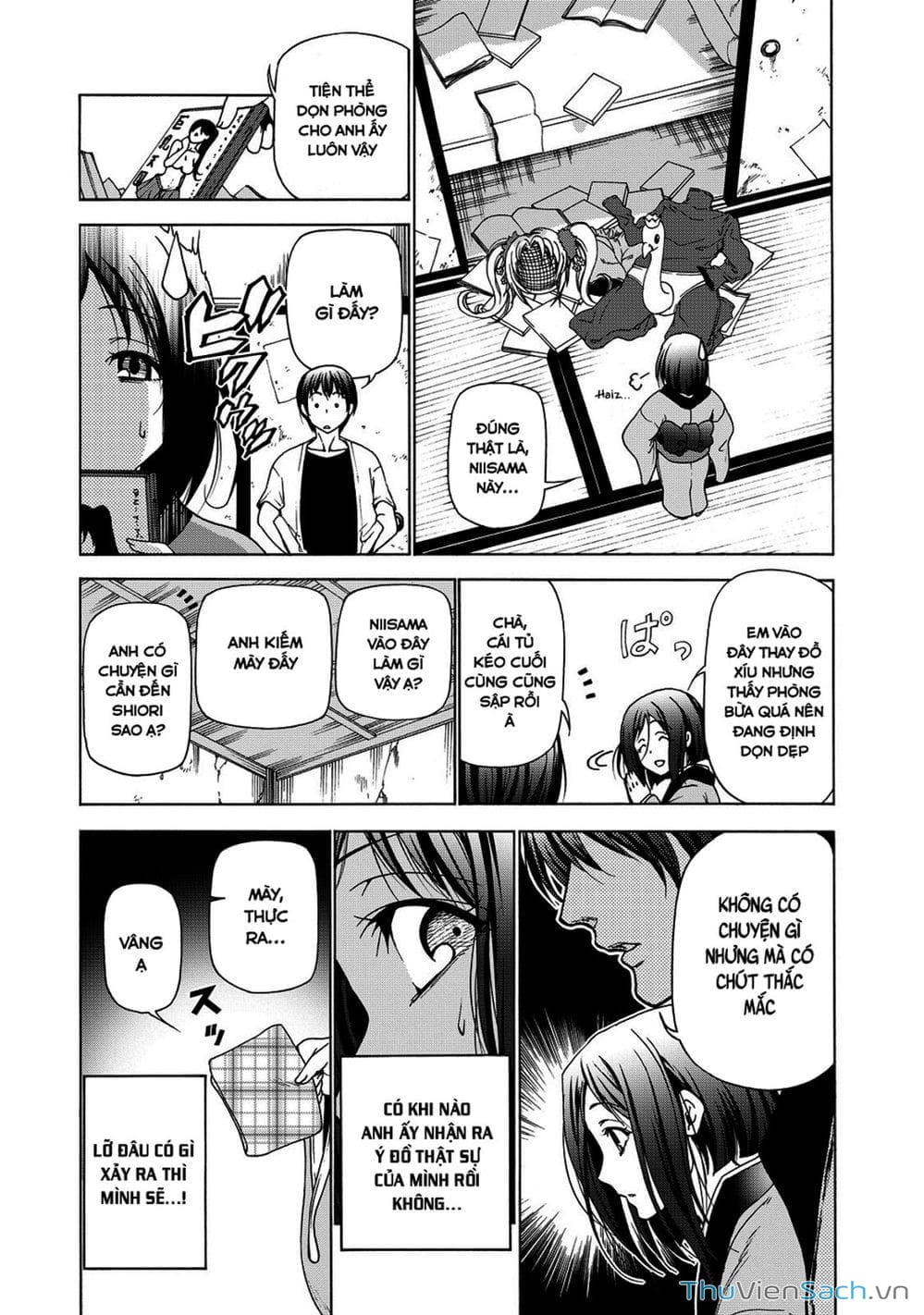 Truyện Tranh Cô Gái Thích Lặn - Grand Blue trang 3