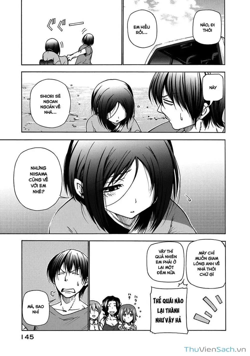 Truyện Tranh Cô Gái Thích Lặn - Grand Blue trang 3