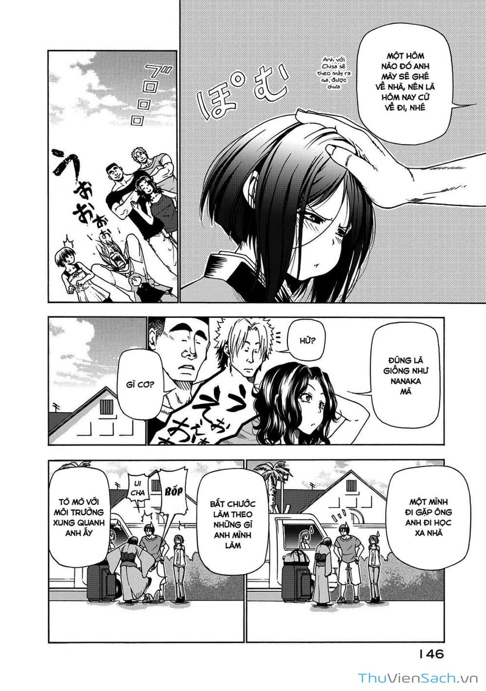 Truyện Tranh Cô Gái Thích Lặn - Grand Blue trang 3