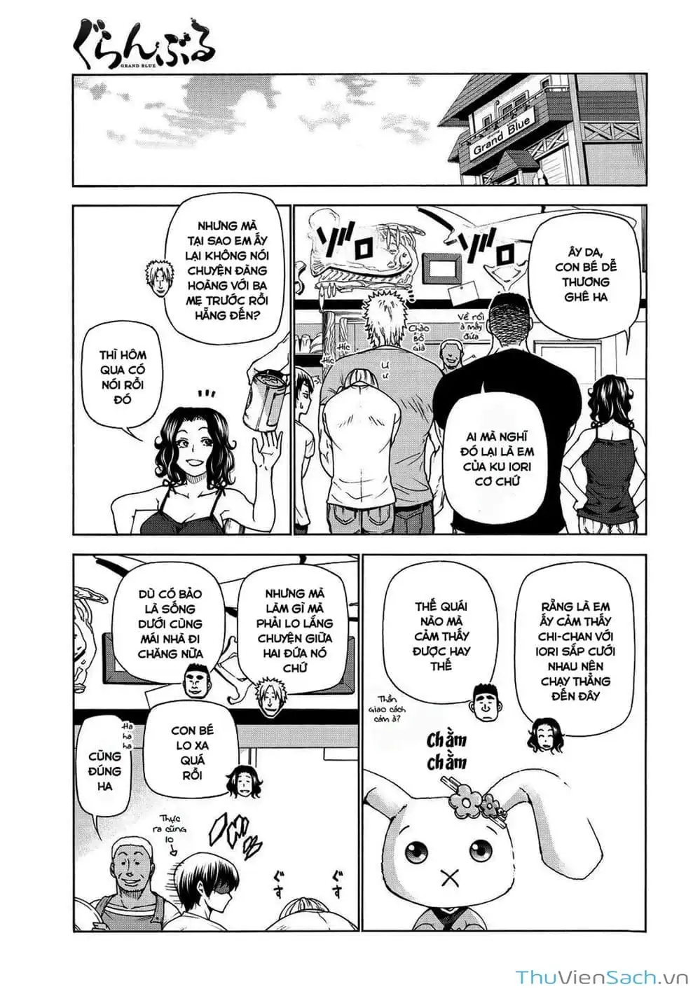 Truyện Tranh Cô Gái Thích Lặn - Grand Blue trang 3