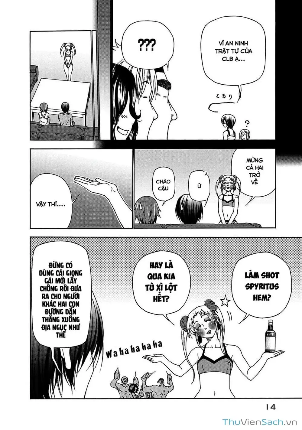 Truyện Tranh Cô Gái Thích Lặn - Grand Blue trang 3