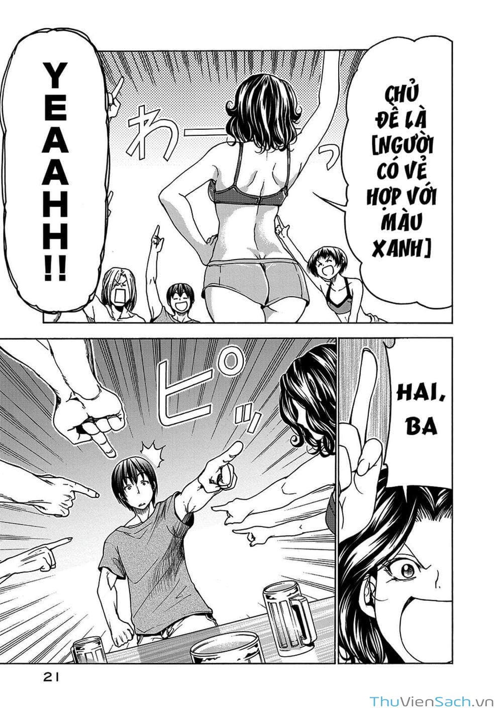 Truyện Tranh Cô Gái Thích Lặn - Grand Blue trang 3