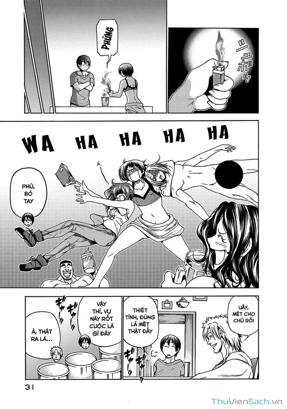 Truyện Tranh Cô Gái Thích Lặn - Grand Blue trang 3