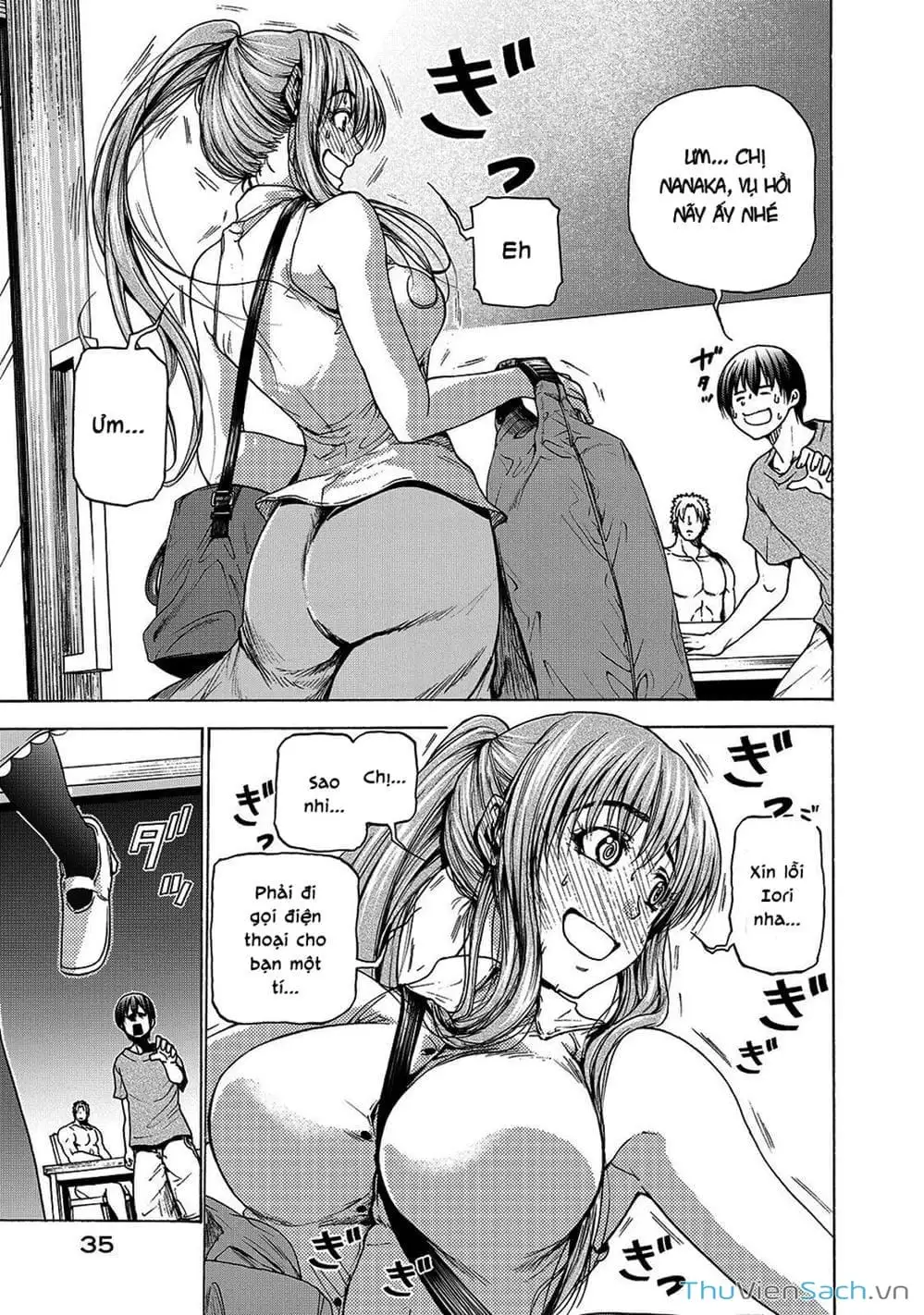 Truyện Tranh Cô Gái Thích Lặn - Grand Blue trang 3