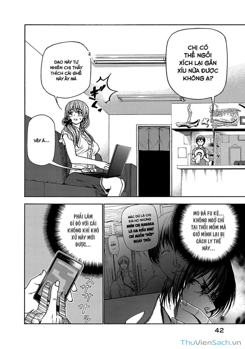 Truyện Tranh Cô Gái Thích Lặn - Grand Blue trang 3